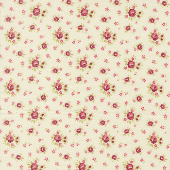Lyda Rose 3071-11 Porcelain by Bunny Hill Designs for Moda Fabrics, Image