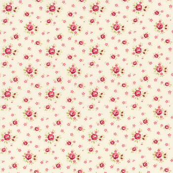 Lyda Rose 3071-11 Porcelain by Bunny Hill Designs for Moda Fabrics, Image