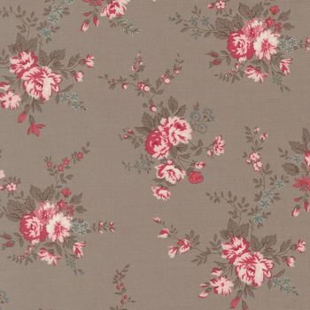 Lyda Rose 3070-22 Stone by Bunny Hill Designs for Moda Fabrics, Image