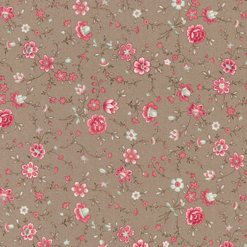 Lyda Rose 3073-22 Stone by Bunny Hill Designs for Moda Fabrics, Image