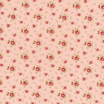 Lyda Rose 3071-18 Pink by Bunny Hill Designs for Moda Fabrics, Image