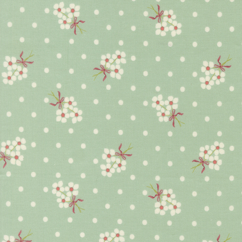 Lyda Rose 3072-21 Sky by Bunny Hill Designs for Moda Fabrics, Image