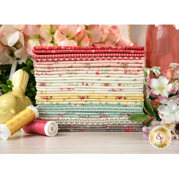 Lyda Rose  30 Fat Eighth Set by Bunny Hill Designs for Moda Fabrics - RESERVE, Image