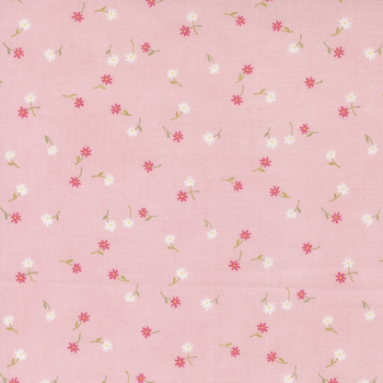 Kindness 56154-16 Pink Glass by Deb Strain for Moda Fabrics, Image