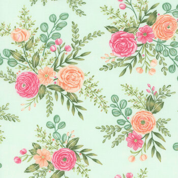 Kindness 56150-18 Mist by Deb Strain for Moda Fabrics, Image