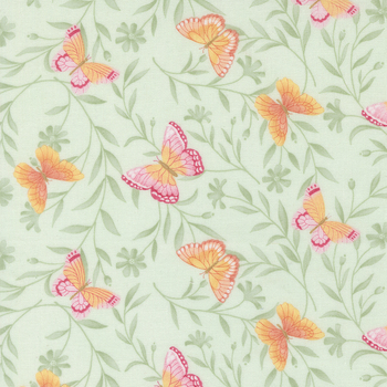 Kindness 56151-18 Mist by Deb Strain for Moda Fabrics, Image