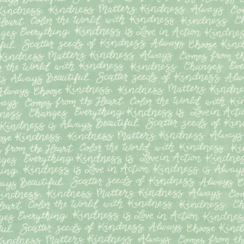 Kindness 56153-30 Sage by Deb Strain for Moda Fabrics, Image