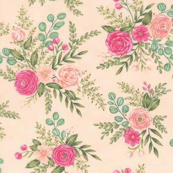Kindness 56150-12 Peach by Deb Strain for Moda Fabrics, Image