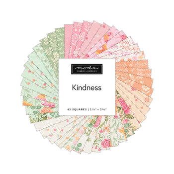 Kindness  Mini Charm Pack by Deb Strain for Moda Fabrics - RESERVE, Image