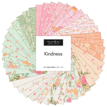 Kindness  Charm Pack by Deb Strain for Moda Fabrics - RESERVE, Image
