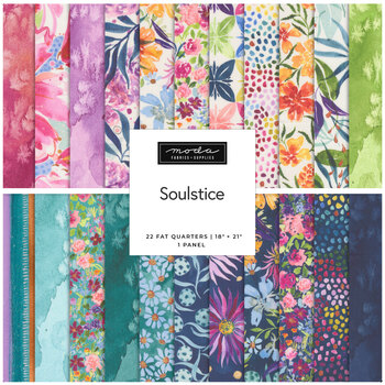 Soulstice  22 FQ Set + Watercolor Ombre by Create Joy Project for Moda Fabrics - RESERVE, Image