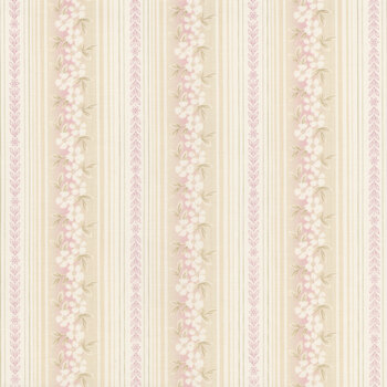 Beloved 16652-21 Rose/Natural by April Cornell for Benartex, Image