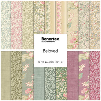 Beloved  18 FQ Set by April Cornell for Benartex, Image