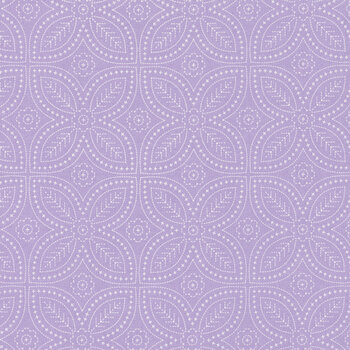 Seaside Garden 17185-62 Lilac by Shelley Cavanna for Benartex, Image