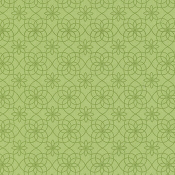 Seaside Garden 17186-40 Bottle Green by Shelley Cavanna for Benartex, Image