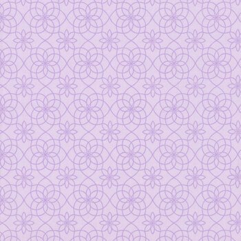 Seaside Garden 17186-62 Lilac by Shelley Cavanna for Benartex, Image