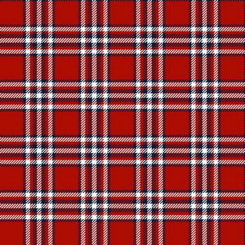 Primo Plaids: Americana R091418-RED by Marcus Fabrics, Image
