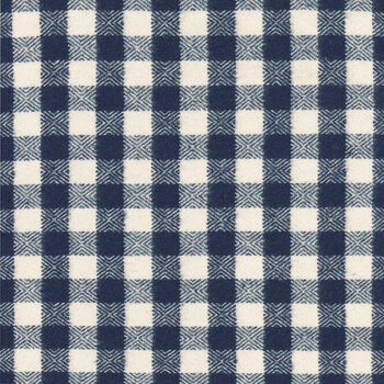 Primo Plaids Flannel: Americana R091420-NAVY by Marcus Fabrics, Image