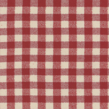Primo Plaids Flannel: Americana R091420-RED by Marcus Fabrics, Image