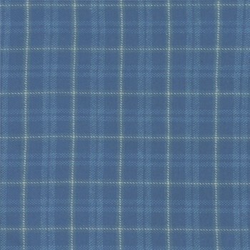 Primo Plaids Flannel: Americana R091421-BLUE by Marcus Fabrics, Image