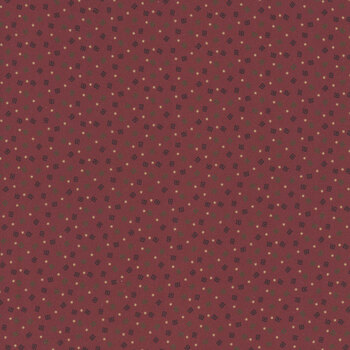 Pineberry Cabin R171428D-WINE by Pam Buda for Marcus Fabrics, Image