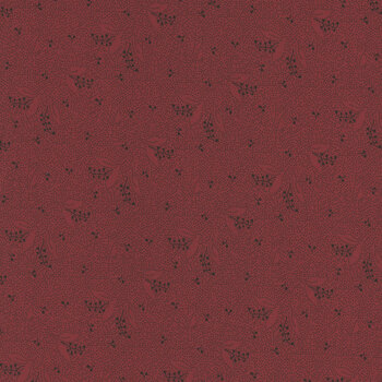 Pineberry Cabin R171430D-WINE by Pam Buda for Marcus Fabrics, Image