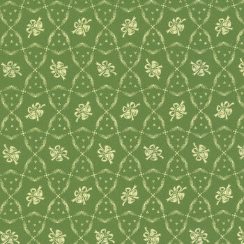 Cozy Christmas R111331D-GREEN by Katie Solberg for Marcus Fabrics, Image