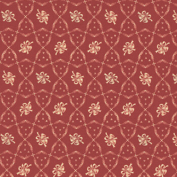 Cozy Christmas R111331D-RED by Katie Solberg for Marcus Fabrics, Image