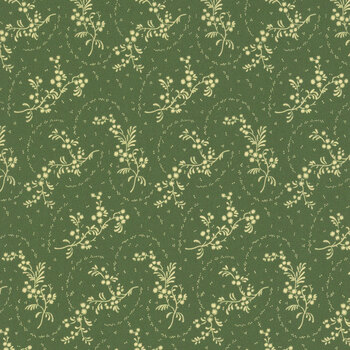 Cozy Christmas R111334D-GREEN by Katie Solberg for Marcus Fabrics, Image
