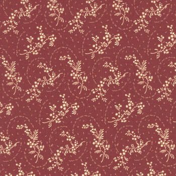 Cozy Christmas R111334D-RED by Katie Solberg for Marcus Fabrics, Image