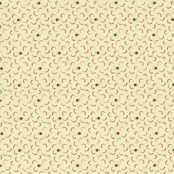 Cozy Christmas R111337D-CREAM by Katie Solberg for Marcus Fabrics, Image