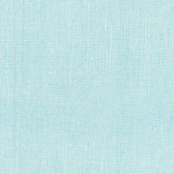 Berry Besties 2266-17 Turquoise Linen Texture by Andrea Tachiera for Henry Glass Fabrics, Image
