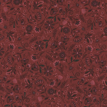 Love Bugs 3581-88 Red Tonal Allover by Janet Rae Nesbitt for Henry Glass Fabrics, Image