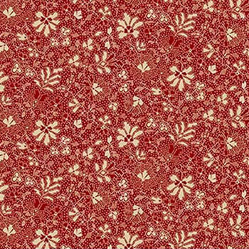 Love Struck 2287-88 Red Clover Patch by Kim Diehl for Henry Glass Fabrics, Image