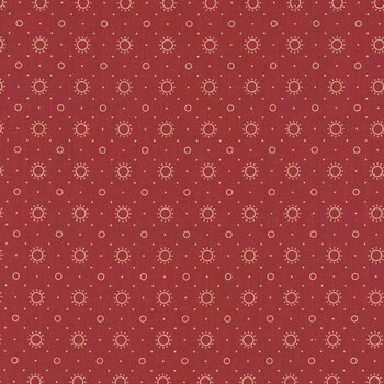 Love Struck 2288-88 Red Marmalade by Kim Diehl for Henry Glass Fabrics, Image