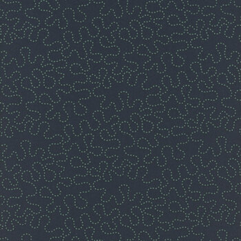 Love Struck 2290-77 Navy Dotted Stipple by Kim Diehl for Henry Glass Fabrics, Image