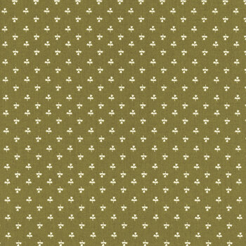 Love Struck 2291-66 Green Potted Tulips by Kim Diehl for Henry Glass Fabrics, Image