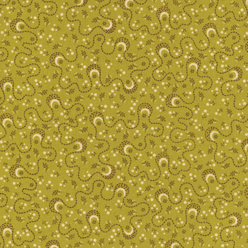 Love Struck 2294-66 Green Nature Walk by Kim Diehl for Henry Glass Fabrics, Image