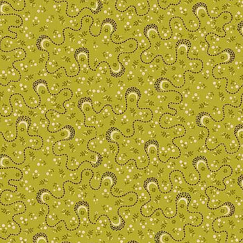 Love Struck 2294-66 Green Nature Walk by Kim Diehl for Henry Glass Fabrics, Image