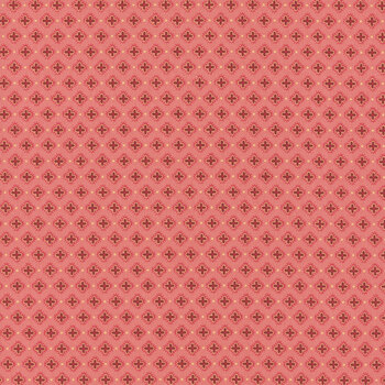 Love Struck 2295-22 Pink Hibiscus by Kim Diehl for Henry Glass Fabrics, Image