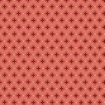 Love Struck 2295-22 Pink Hibiscus by Kim Diehl for Henry Glass Fabrics, Image