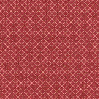 Love Struck 2297-88 Red Berry Bucket by Kim Diehl for Henry Glass Fabrics, Image