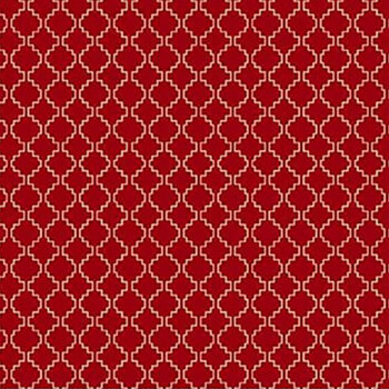 Love Struck 2297-88 Red Berry Bucket by Kim Diehl for Henry Glass Fabrics, Image