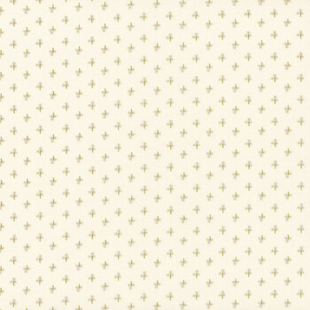 Love Struck 2301-40 Cream Tulips by Kim Diehl for Henry Glass Fabrics, Image