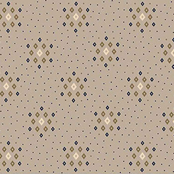 Love Struck 2304-93 Gray Diamond Clusters by Kim Diehl for Henry Glass Fabrics, Image