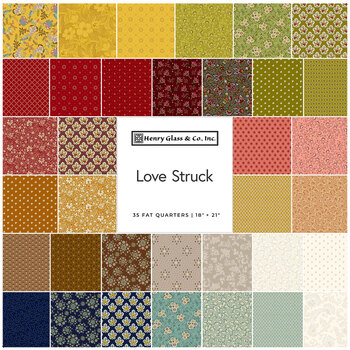 Love Struck  35 FQ Set by Kim Diehl for Henry Glass Fabrics, Image