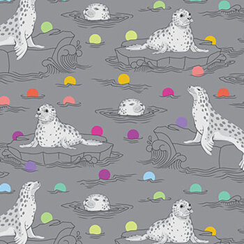 Graywork PWTP259.SHADOW Seal the Deal by Tula Pink for FreeSpirit Fabrics, Image