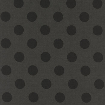 True Colors Graywork PWTP118.CARBON Pom Pom by Tula Pink for FreeSpirit Fabrics, Image