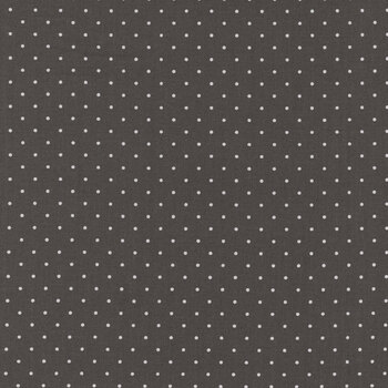True Colors Graywork PWTP185.CARBON Tiny Dots by Tula Pink for FreeSpirit Fabrics, Image