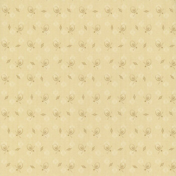 Dear Scarlet R171632D-CREAM Whimsical Circle by Pam Buda for Marcus Fabrics, Image